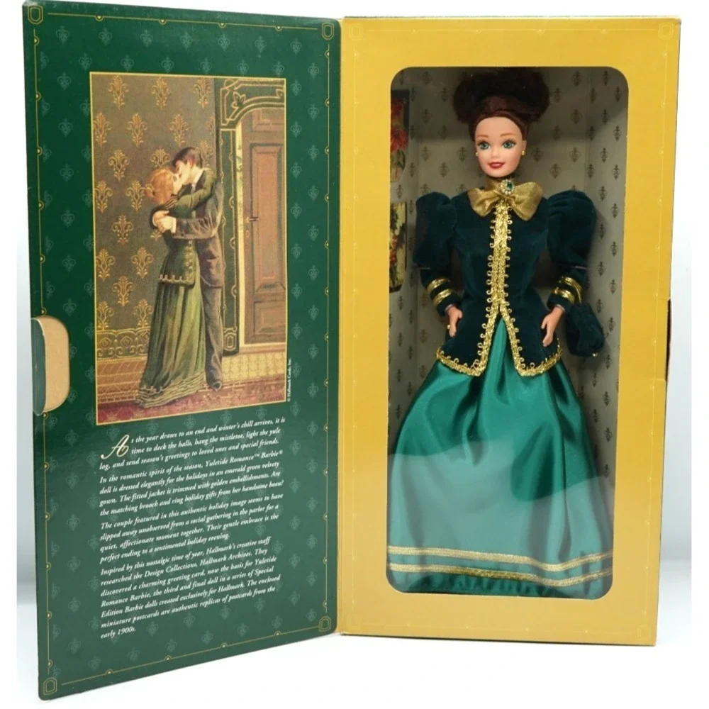 Vintage Barbie Collector Doll Hallmark Special Edition 1996 Yuletide Romance